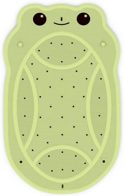 Bath Mat for Tub Non Slip Baby,Bath Mat for Tub Non Slip Baby, Kids Bathtub Mat, 30"x18" Bath Mat for Baby, Natural Rubber no Odors, Textured Surface and Strong Suction Cups for Double Anti-Slip, Easy to Clean, Green
