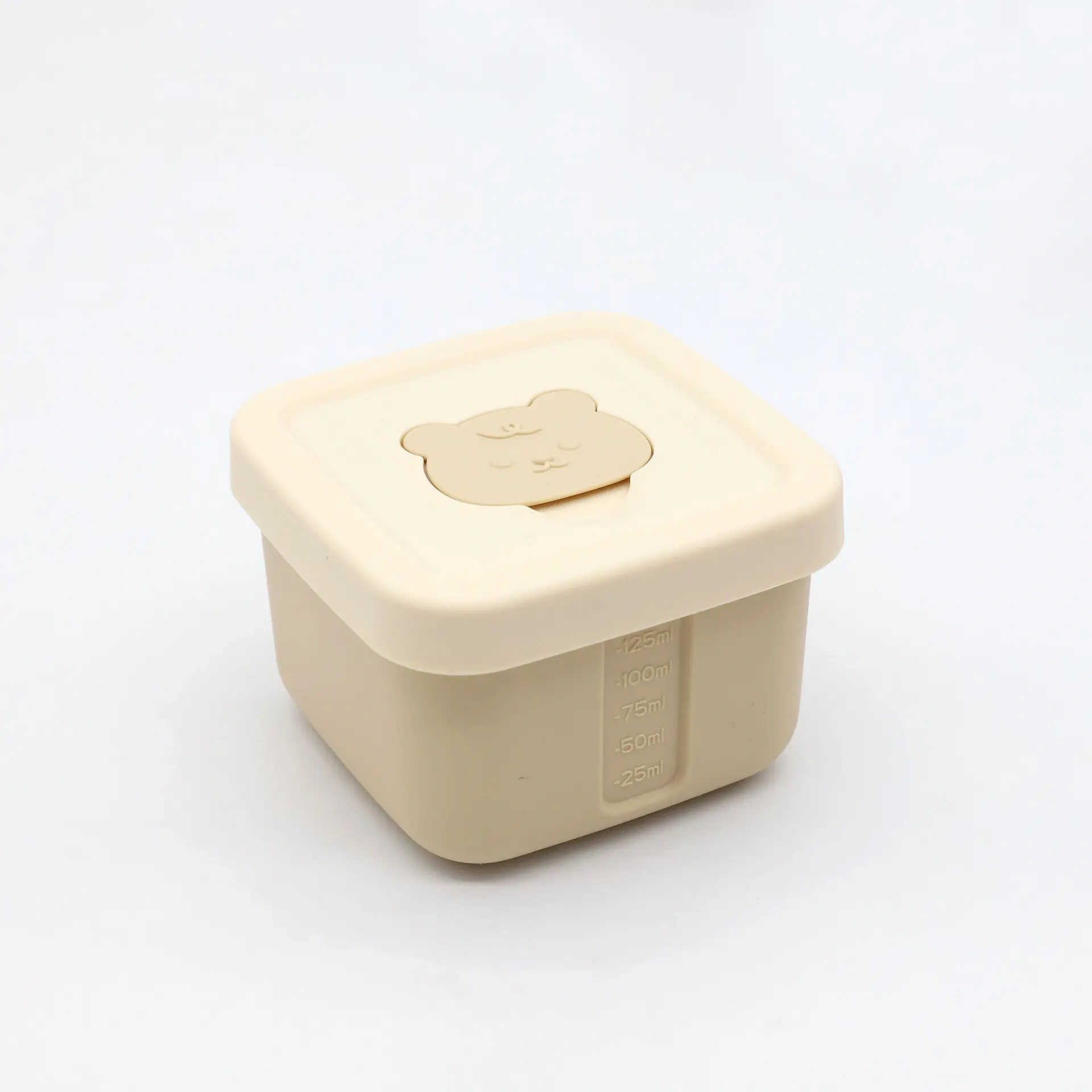 100% Food Grade Silicone Small Food Containers,100% Food Grade Silicone Small Food Containers with Lids Snack Containers Baby Food Freezer Storage for Puree Sauce