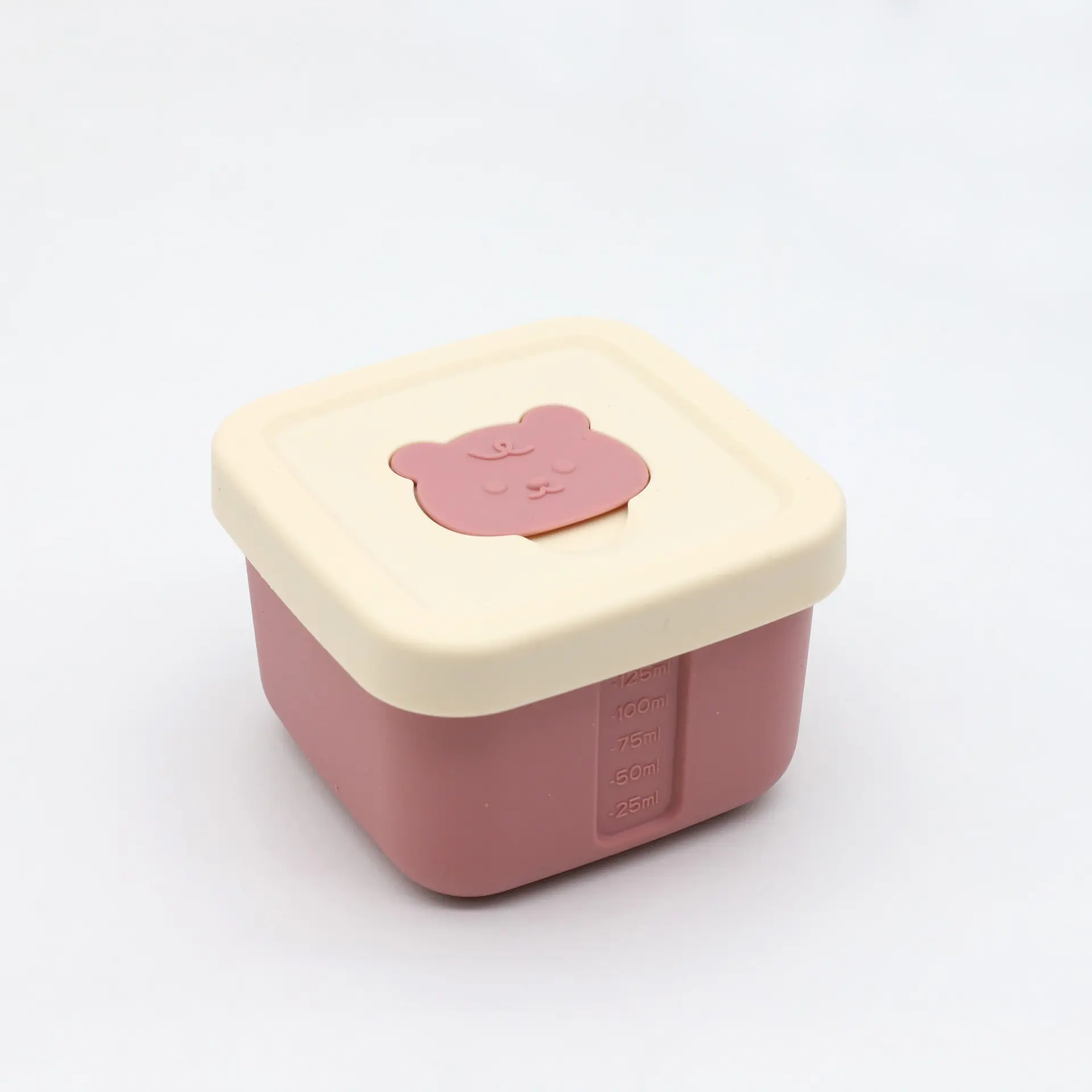 100% Food Grade Silicone Small Food Containers,100% Food Grade Silicone Small Food Containers with Lids Snack Containers Baby Food Freezer Storage for Puree Sauce