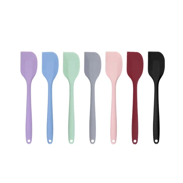 Silicone Spatula Set,Silicone Spatula Set, Food Grade Rubber Spatula, Upgrade Strong Handle with Ergonomic Grip, Heat Resistant Up to 600°F for Nonstick Cookware, Cooking