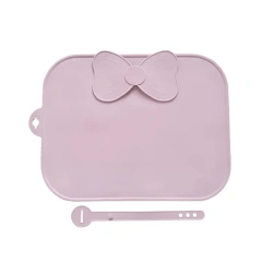 Silicone Placemats Durable Food Grade Silicone,Silicone Placemats for Toddler, Non-Slip Baby Table Mat for Restaurants, Dishwasher Safe & Travel Ready | Wipeable Kids Placemats for Dining Table