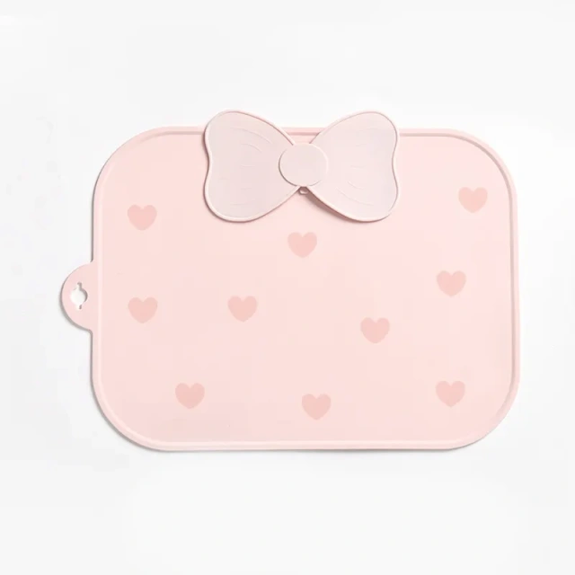 Silicone Placemats Durable Food Grade Silicone,Silicone Placemats for Toddler, Non-Slip Baby Table Mat for Restaurants, Dishwasher Safe & Travel Ready | Wipeable Kids Placemats for Dining Table