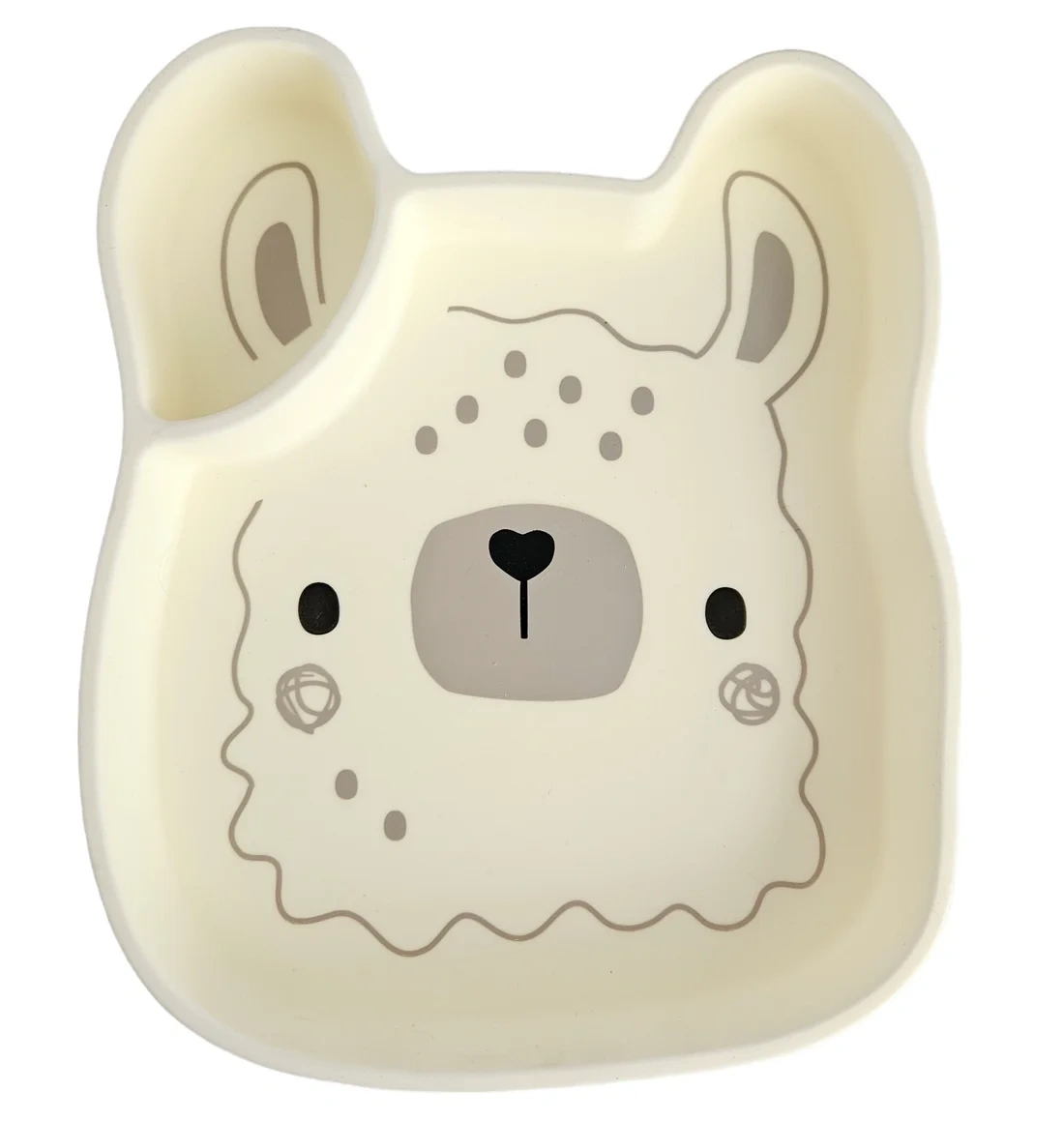 Silicone Plate for Baby and Toddler,Toddler Suction Plates, Stay Put Divided Baby Plates, BPA-Free 100% Food-Grade Silicone Unbreakable Baby Plate, Baby Feeding Supplies