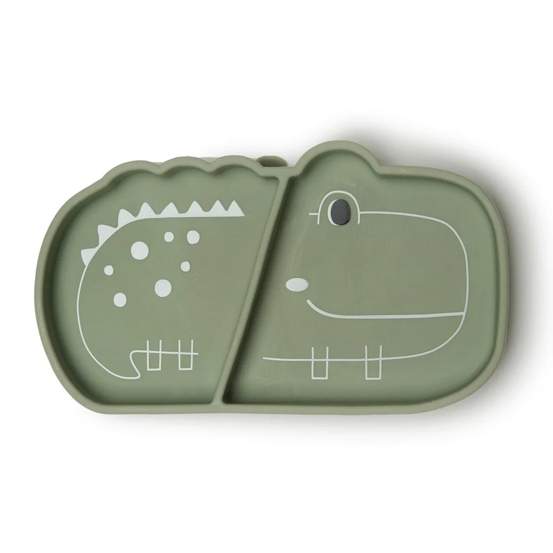 Silicone Plate for Baby and Toddler,Toddler Suction Plates, Stay Put Divided Baby Plates, BPA-Free 100% Food-Grade Silicone Unbreakable Baby Plate, Baby Feeding Supplies