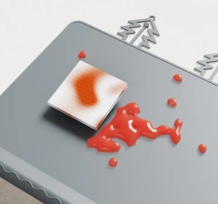 100% Silicone Placemat,100% Silicone Placemat with Teething Edge Bumper Spill Stopper, Travel Ready Non-Slip Suction Activity Mat for Infants