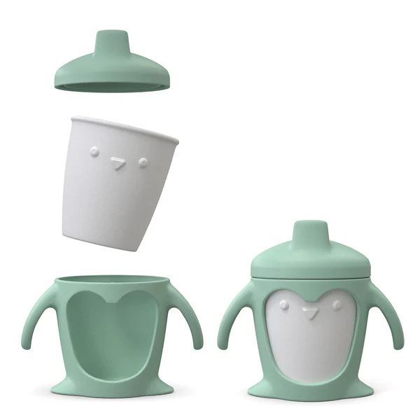 Penguin 3 in 1 Silicone Toddler Cup,Penguin 3 in 1 Silicone Toddler Cup,100% Silicone Training Cup & Straw for Toddlers