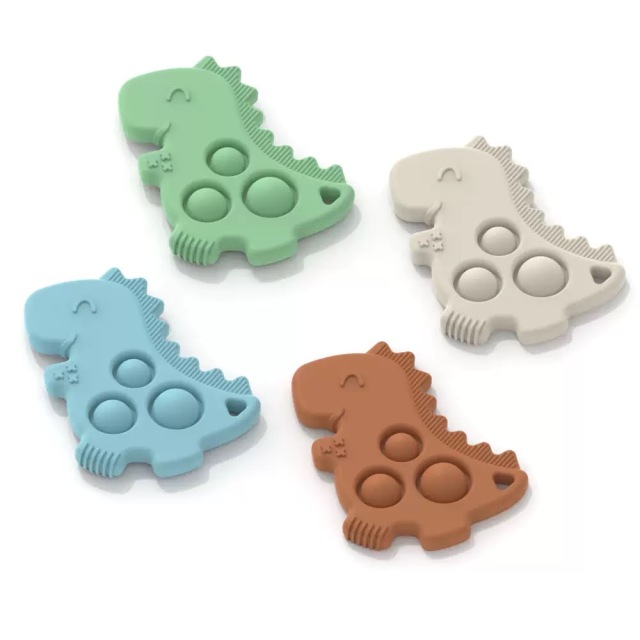 New Cute Silicone Teether,New Cute Silicone Teether, Custom Silicone Popper Teether Manufactory in China, Sensory Popper Teething Toys