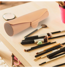 Silicone Makeup Brush Holder,Silicone Makeup Brush Holder, Large Travel Makeup Brush Case, Soft Portable Cosmetic Face Brushes Holder