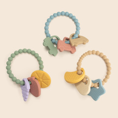 Silicone Nature Teething Ring Toy,Silicone Nature Teething Ring Toy，Teething Toy， Baby Teethers