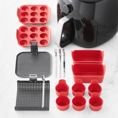 Air Fryer Baking Cups,Air Fryer Baking Cups, Suitable for Microwave and Oven, Silicone Baking Ramekins for Muffins, Puddings, Eggs and Cupcakes, Silicone Muffin Cups for Air Fry