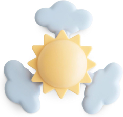 Sunshine Suction Spinner Toy,Sunshine Suction Spinner Toy | Toddler Sensory Toys for Bath & Play