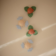 Sunshine Suction Spinner Toy,Sunshine Suction Spinner Toy | Toddler Sensory Toys for Bath & Play