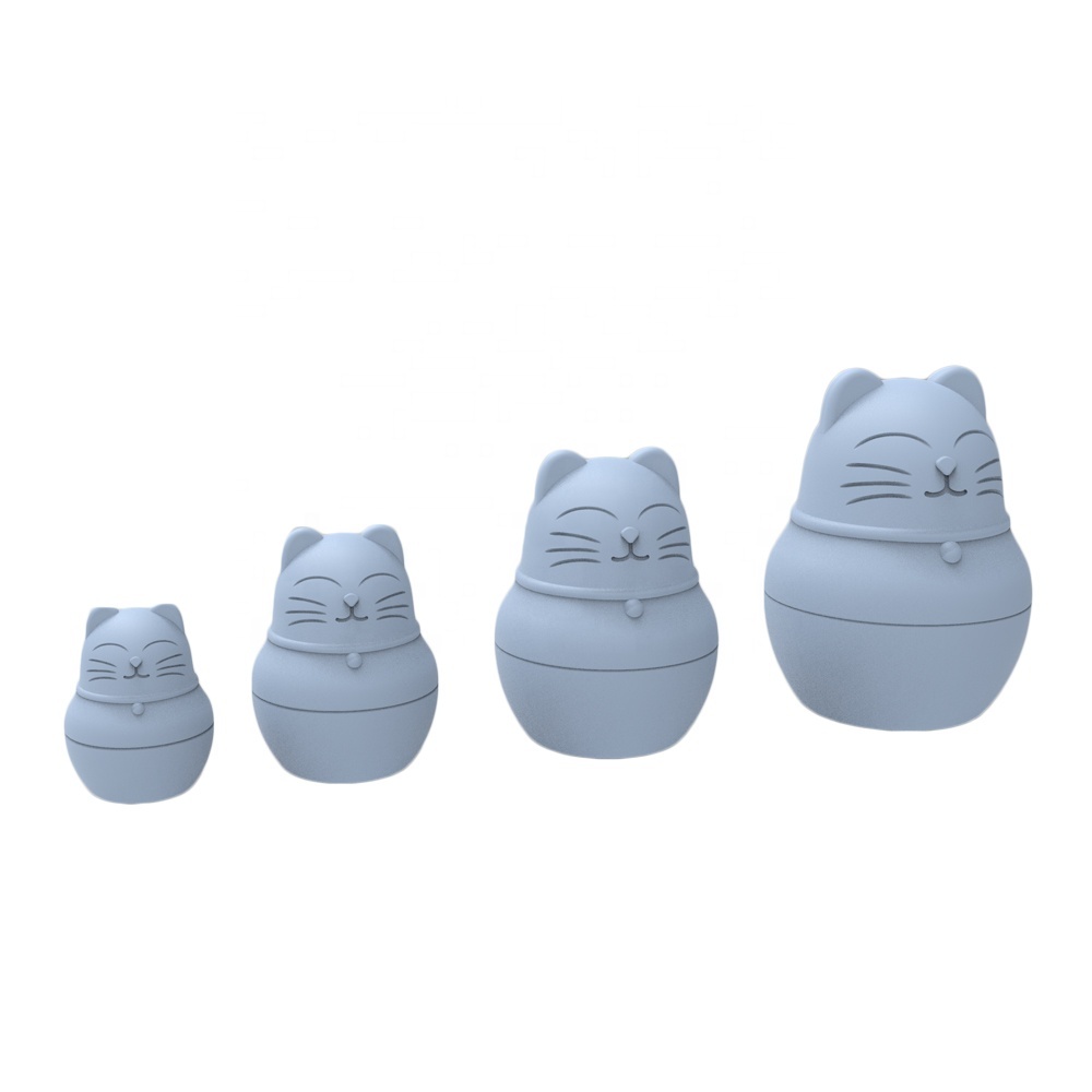 BPA Free Educational Building Blocks Stacking Cups,BPA Free Educational Building Blocks Stacking Cups Kids Toddler Silicone Stacking Nesting Dolls Toys