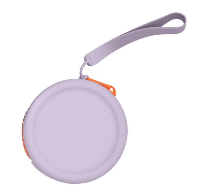 Round Silicone Pocket Change Zipper Wallet Pocket,The New Round Silicone Pocket Change Zipper Wallet Pocket Earphone Jewelry Silicone Bag Design