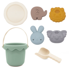New Arrival Silicone Beach Sandbox Playing Toy Set,New Arrival Silicone Beach Sandbox Playing Toy Set with Various Kinds of Cute Sand Molds,