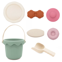 New Arrival Silicone Beach Sandbox Playing Toy Set,New Arrival Silicone Beach Sandbox Playing Toy Set with Various Kinds of Cute Sand Molds,
