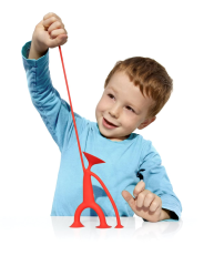 Funny Silicone Figure Superelastic and Extra Stretchable Toy,Suction Bath Toys for Kids Ages 3-8 ,  Fidget Suction Cup Toys Construction Set Water Toys for Babies and Toddlers