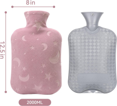 Silicone hot Water Bottle with Cover,Silicone hot Water Bottle with Cover