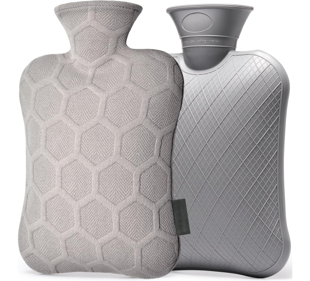 Silicone hot Water Bottle with Cover,Silicone hot Water Bottle with Cover