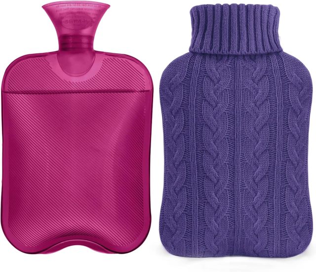 Silicone hot Water Bottle with Cover,Silicone hot Water Bottle with Cover