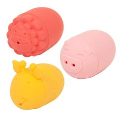 Non-Toxic Mold Free bath toys,Silicone Baby Bath Toys, Non-Toxic Mold Free Infant Squirty Bathtub Toys for Toddlers 6 Months+