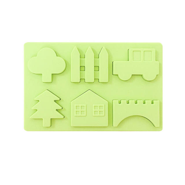 Silicone House Shape Matching Sorting Board for Baby,Early Learning Educational Activity Toy Silicone House Shape Matching Sorting Board for Toddler Baby