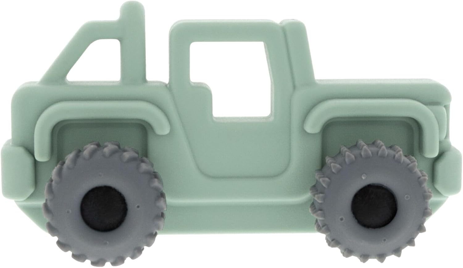 Silicone Vehicle Teether Toy for Toddlers,Silicone Teether Toy for Babies – Textured Teething Car with Moving Wheels, Easy to Hold, Soothes Sore Gums, Encourages Tactile Development & Hand-Eye Coordination