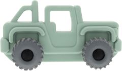 Silicone Vehicle Teether Toy for Toddlers,Silicone Teether Toy for Babies – Textured Teething Car with Moving Wheels, Easy to Hold, Soothes Sore Gums, Encourages Tactile Development & Hand-Eye Coordination