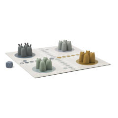 Silicone Ludo Set Dusty Pink,Animal-Shaped Ludo Game Multi Mix Set, Silicone Ludo Set Dusty Pink, Classic Ludo Game Toys Set Pale Blue