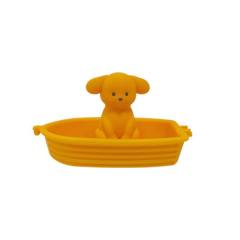 Eco-Friendly Non Toxic Bath Toys,Eco-Friendly Non Toxic Bath Toys, Animal Bath Toys with Floating Boats, Dog Cat Bear Mold Free Bathtub Toy for Toddlers