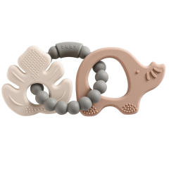 Easy to Hold Silicone Teether Baby Infant Toys,Easy to Hold Silicone Teether Baby Infant Toys Teething Ring for Baby Essentials