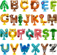 26pcs Alphabet Bath Toys for Toddlers,26pcs Alphabet Bath Toys for Toddlers