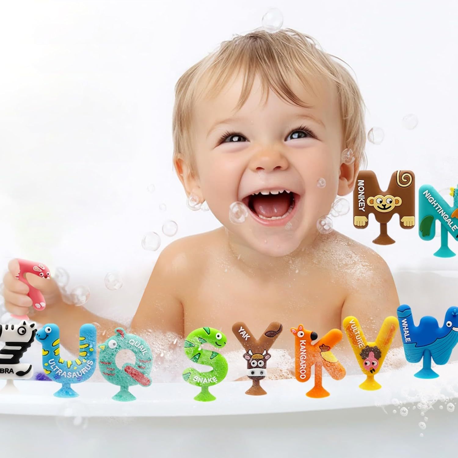 26pcs Alphabet Bath Toys for Toddlers,26pcs Alphabet Bath Toys for Toddlers