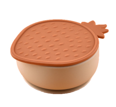 Silicone Suction Bowl with Lid for Baby Toddlers Feeding,Silicone Suction Bowl with Lid for Baby Toddlers Feeding
