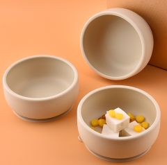 Silicone Suction Bowl with Lid for Baby Toddlers Feeding,Silicone Suction Bowl with Lid for Baby Toddlers Feeding