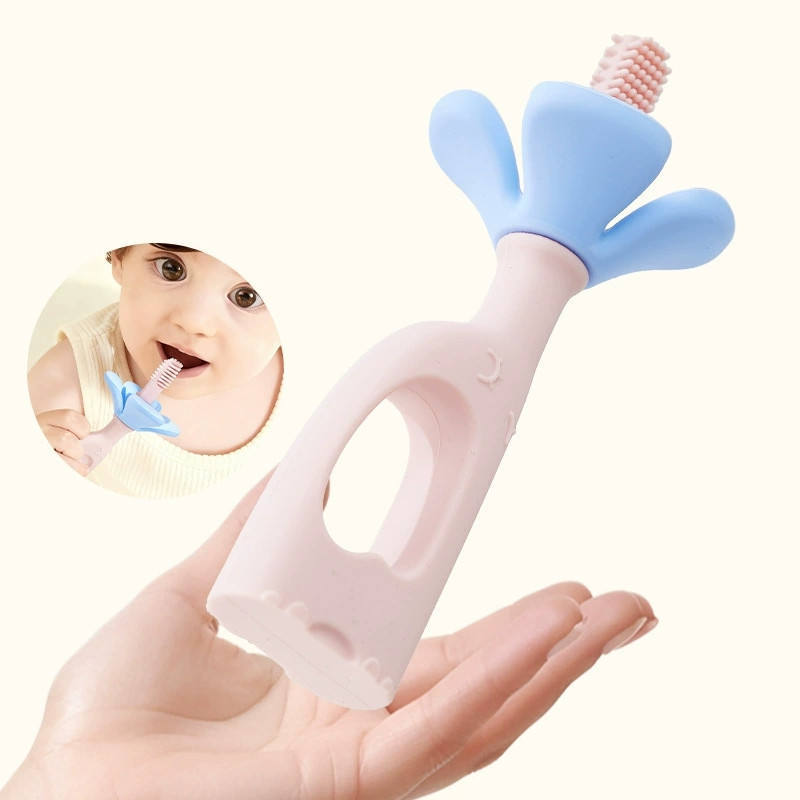 Baby Teething Toys with Easy-Hold Handle,Baby Teething Toys 3-6 Months, Baby Chew Teether Freezer BPA Free, Babies Teething Relief for Infants,