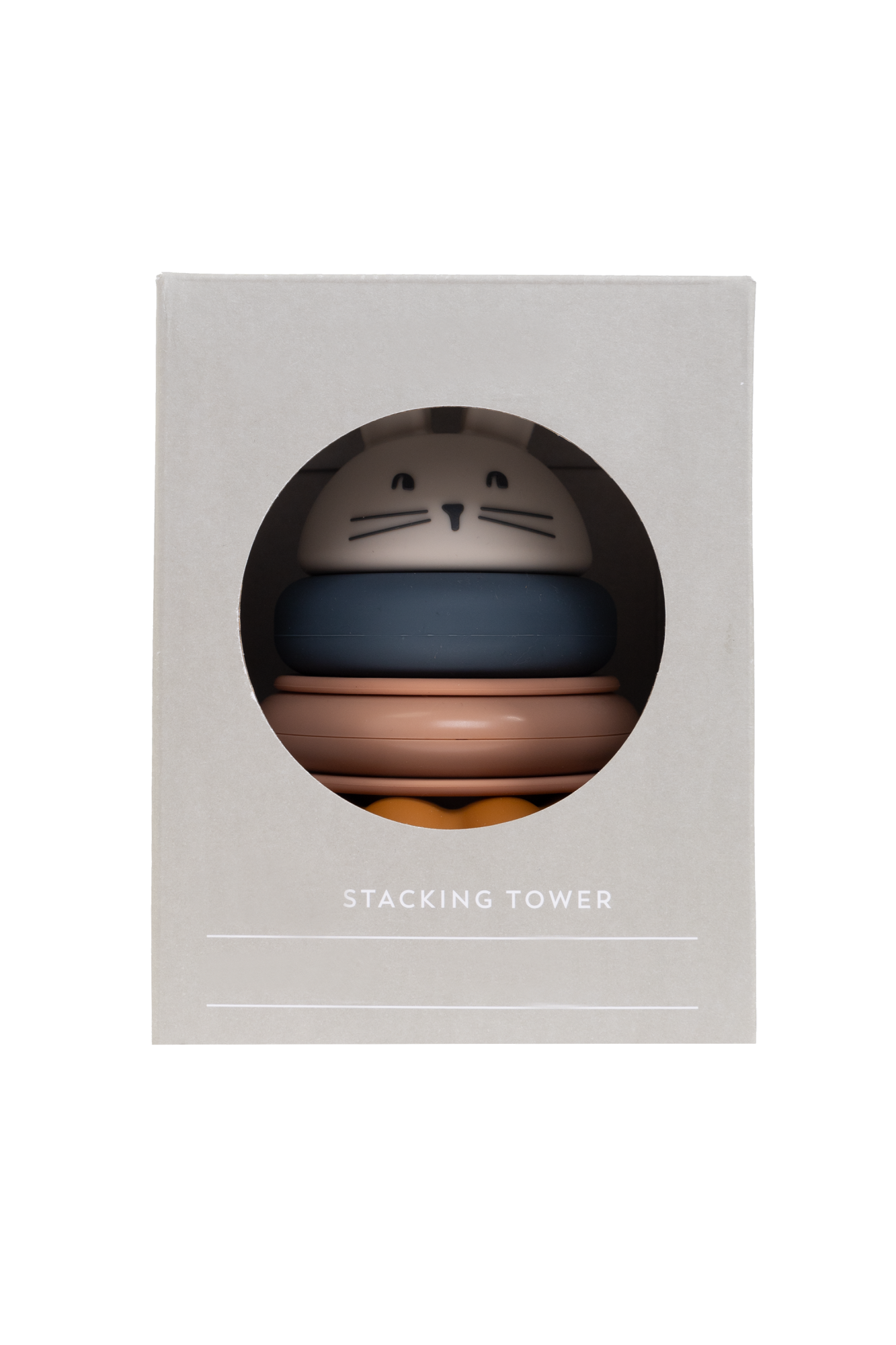 New Silicone Bunny Stacker Tower Toy,New Silicone Bunny Stacker Tower Toy - 5piece Stackable Teether, BPA Free Approved