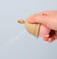 UFO Silicone Bath Playing Toy Water Squeezing Brush,UFO Silicone Bath Playing Toy Water Squeezing Brush, Bath Spraying Toy for Toddlers and Children Montessori Motor Skills