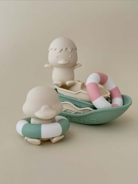 Ducks Floating Bath Toys,Bath Toys Play Set for Toddlers,Ducks Floating Bath Toys,Bath Toys Play Set for Toddlers, 100% Food Grade Silicone, Mold Free