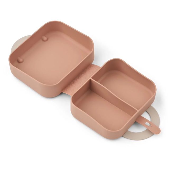 Silicone Food Storage Containers,Printing Design Oven & Dishwasher Safe BPA Free Silicone Bento Box for Kids Bento Lunch Box Foldable Lunch Box