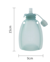 Refillable Silicone Squeezable Pouch for Kids Toddlers,Refillable Silicone Squeezable Pouch for Kids Toddlers, BPA Free Baby Food Storage Containers for Homemade