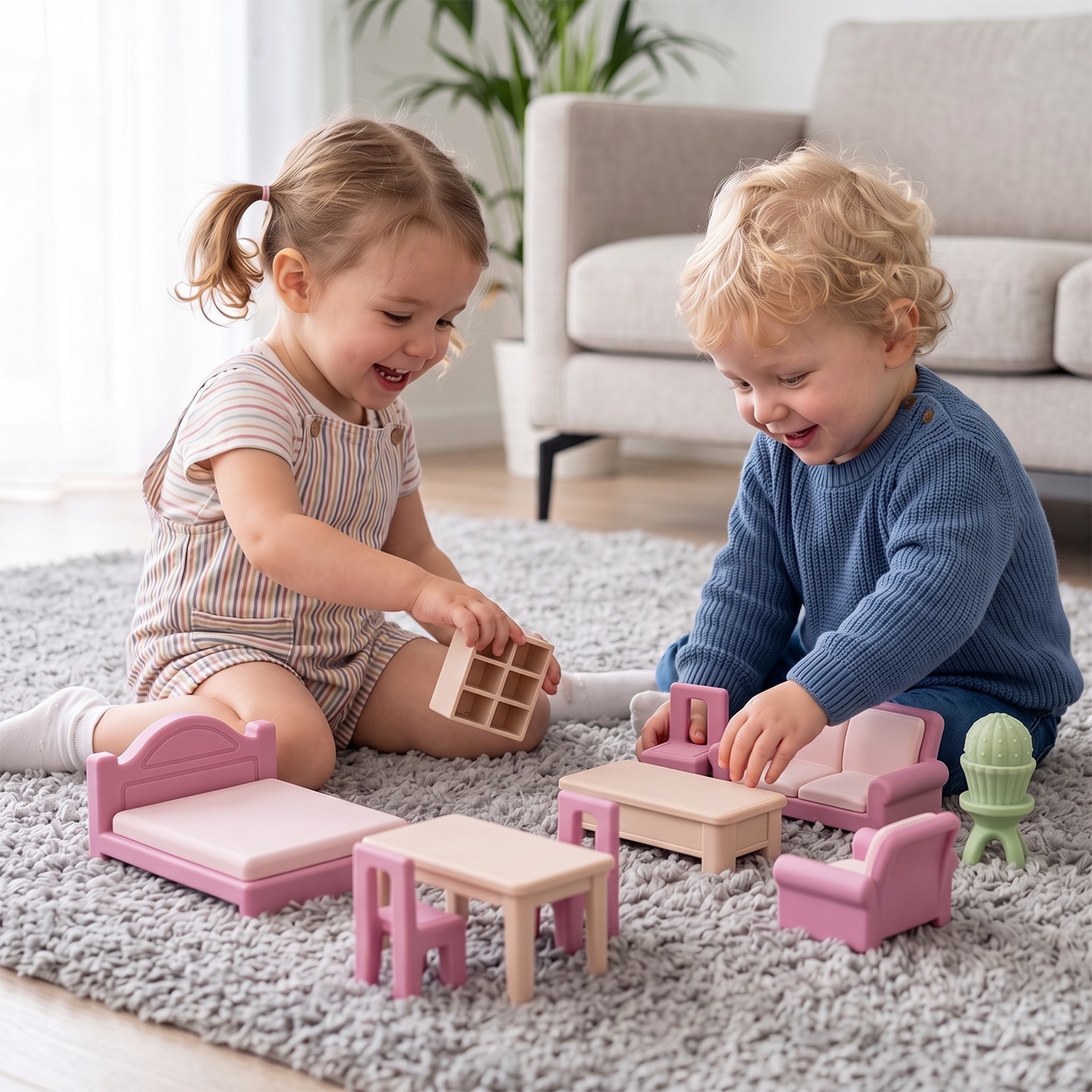 Silicone Pretend Toys Set Realistic Toy Home Accessories,Dishwasher Safe Food Grade Silicone Pretend Toys Set Realistic Toy Home Accessories for Kids Baby Toddlers