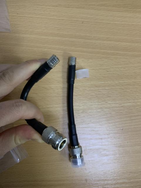 AvengeAngel-8 N to QMA conversion cable 10cm adapted to AvengeAngel-15 20m extension cable