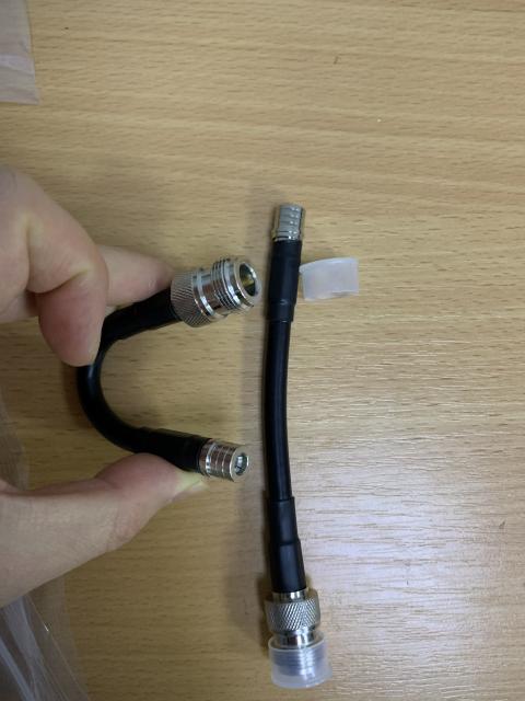 AvengeAngel-8 N to QMA conversion cable 10cm adapted to AvengeAngel-15 20m extension cable
