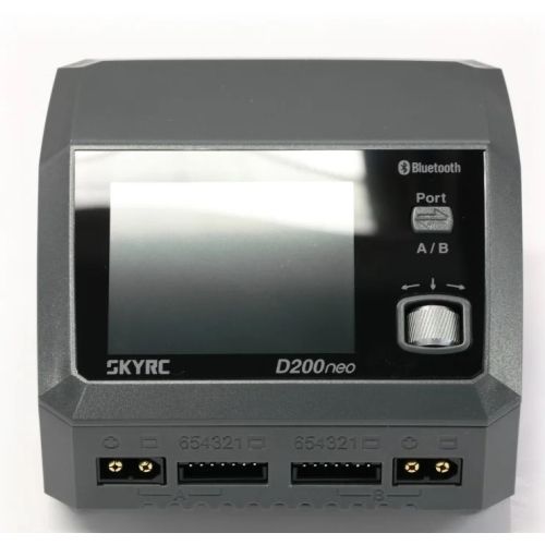 SkyRC D200 Neo Dwukanałowa Ładowarka 6S LiPo/LiHV/LiFe/LiIon AC/DC 35A 2x400W