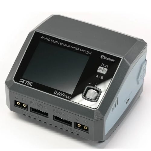 SkyRC D200 Neo Dwukanałowa Ładowarka 6S LiPo/LiHV/LiFe/LiIon AC/DC 35A 2x400W