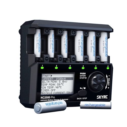 SkyRC NC2500 Pro Ładowarka AA/AAA NiMH/NiCD 2,5A