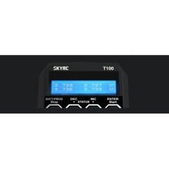 SKYRC T100 DUAL Balance Charger Discharger for LiPo/LiIon/LiFe/LiHV Battery 2-4S 2x50W 5A