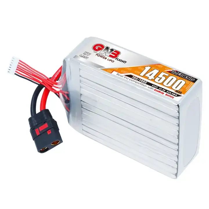 GNB GAONENG LiHV 14500mAh 6S 22.8V 70C 140C QS8 RC LiPo Battery RC Car Drone Airplane MultiCopter Boat Off Load on Load