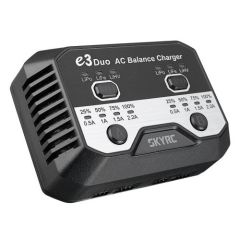 SkyRC E3 Duo AC Charger Dual-Channel 2x20W / 2,2A 2-3S LiPo LiFe LiHv